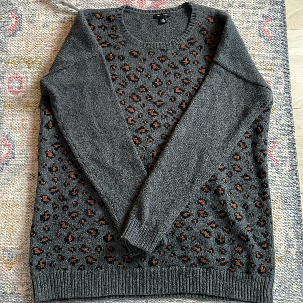 Cheetah print Ann Taylor sweater